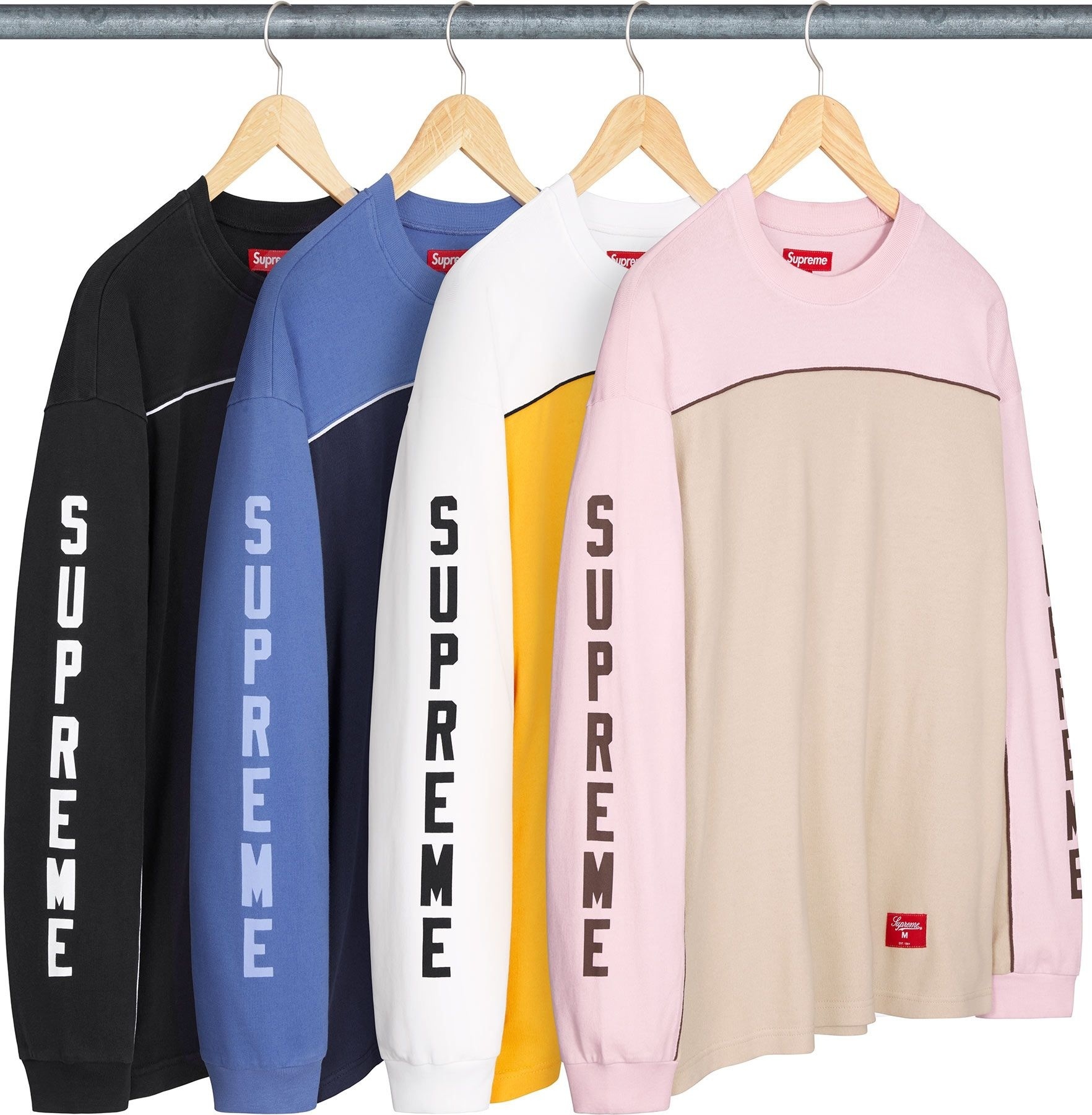 Paneled Piping L/S Top